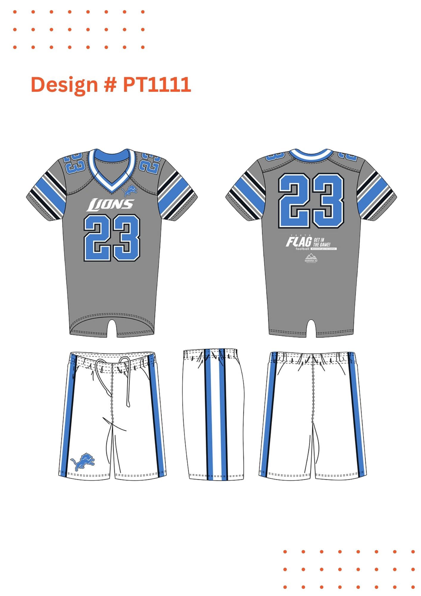Custom Football Uniform Mockups